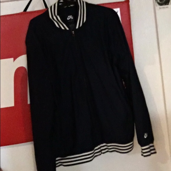 supreme nike sb varsity jacket